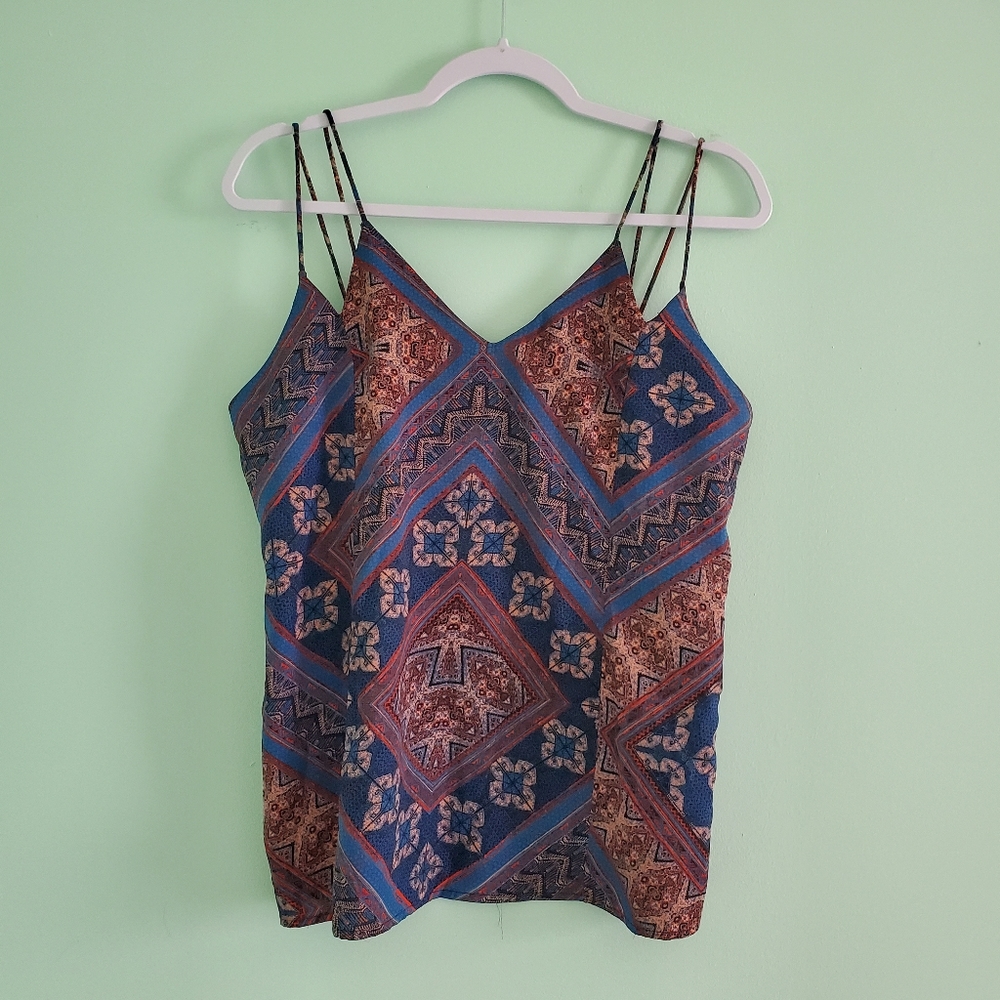 Great Summer Top!!  Skies are Blue, Medium, Tank, Spaghetti Strap - Picture 7 of 7